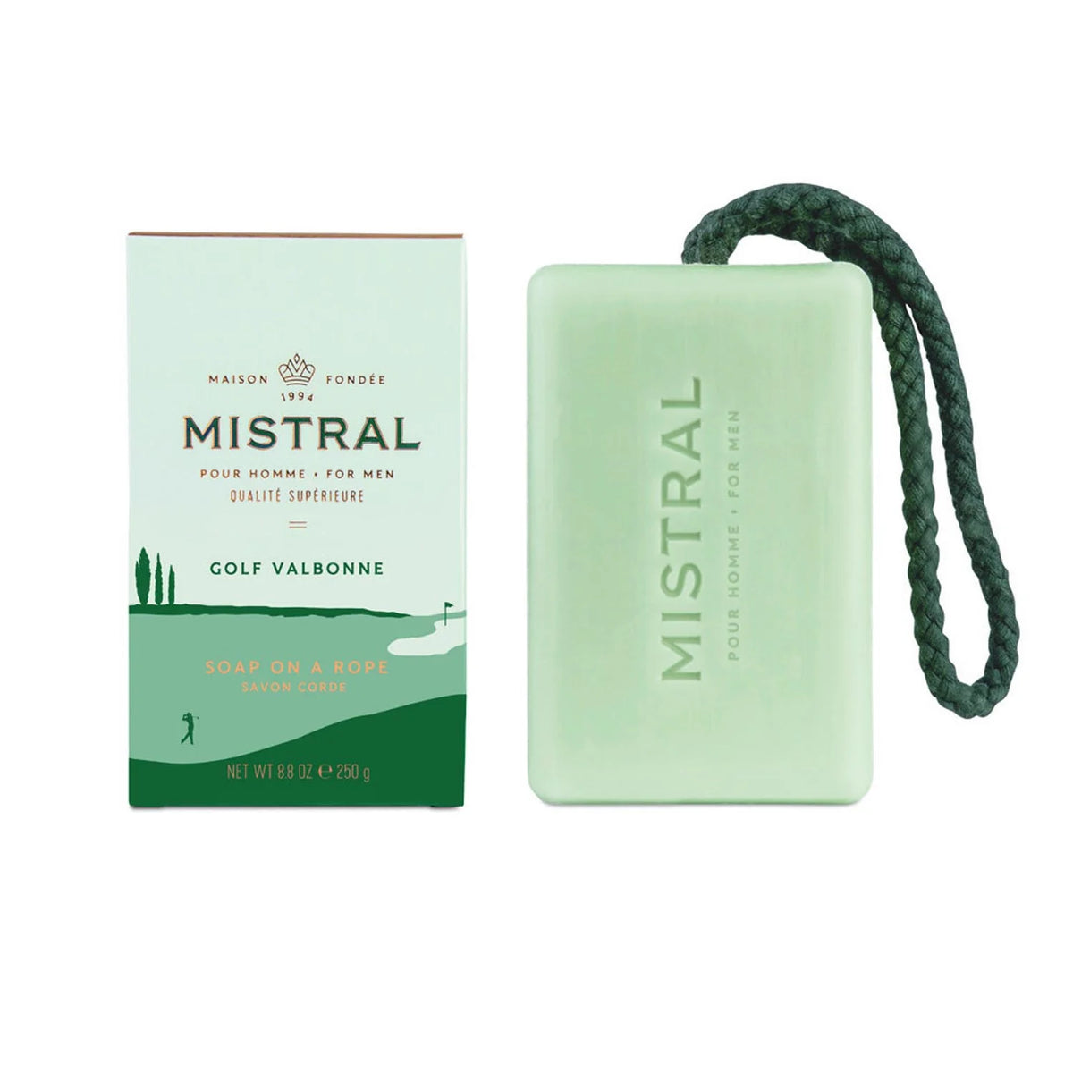 MISTRAL SOAP GOLF VALBONNE SOAP ON A ROPE