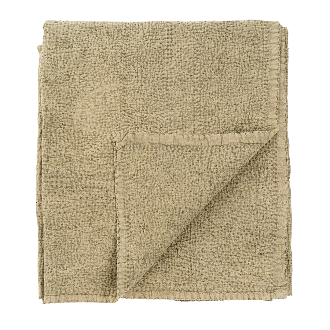 JOHRI HAND STITCHED BED BLANKET