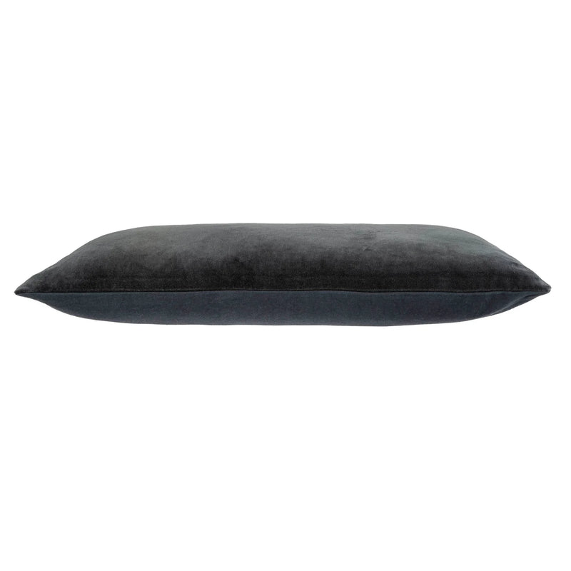 VERA VELVET PILLOW GRAPHITE