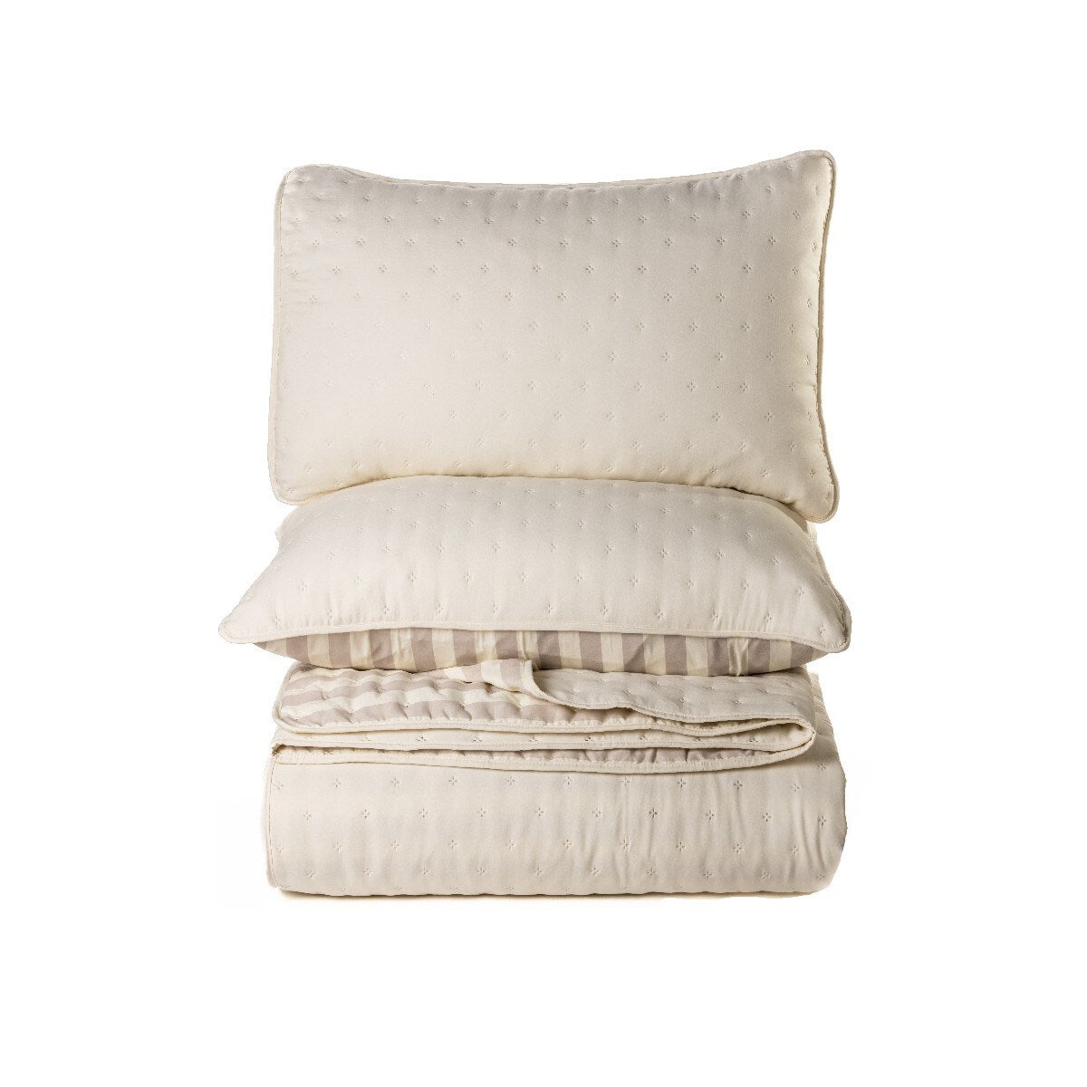 ANN NATUAL QUILT SET