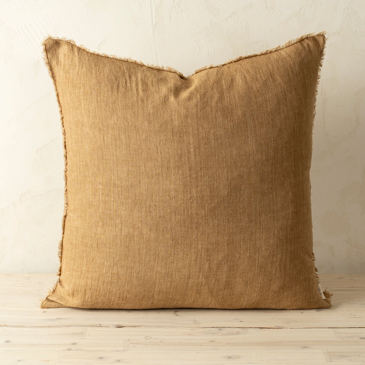 LINA LINEN PILLOW TAWNY
