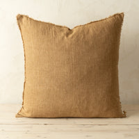 LINA LINEN PILLOW TAWNY
