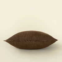 LINA LINEN PILLOW MOCHA