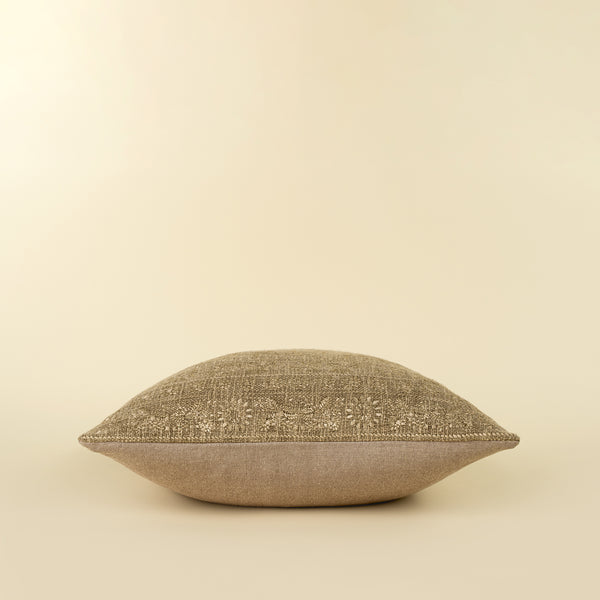 NISHA EMBROIDERED PILLOW SAGE
