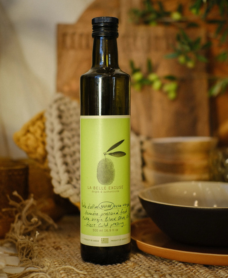 EXTRA VIRGIN BLACK OLIVE OIL 500ML