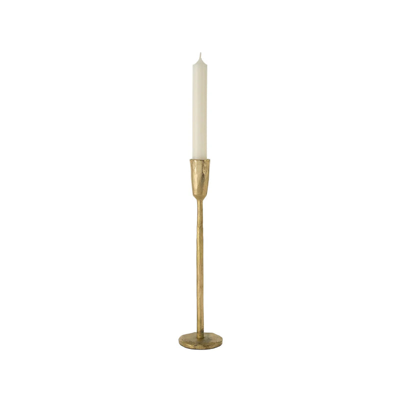 GOLD FORGED LUNA CANDLESTICKS