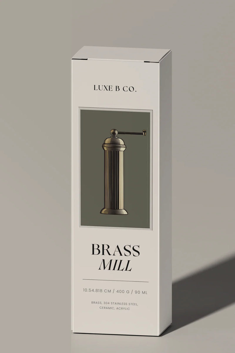 BRASS MILL GRINDER