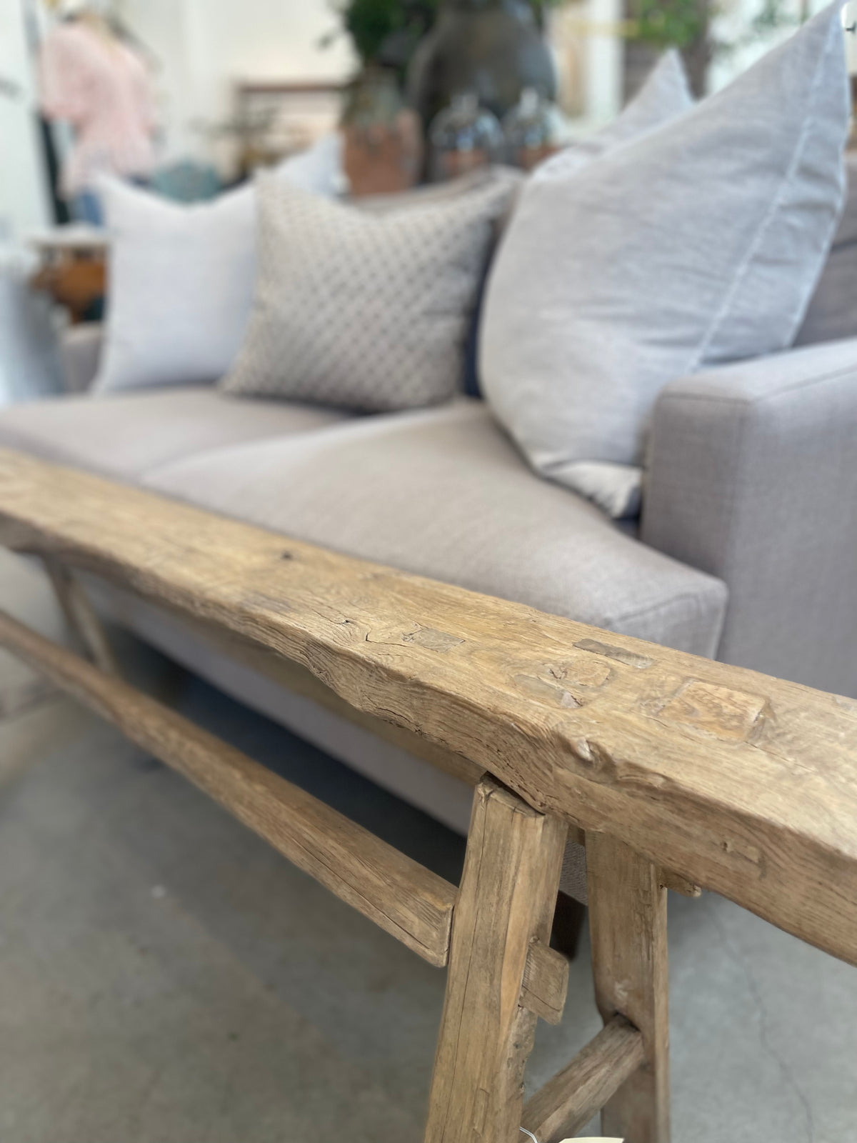 EDGAR ANTIQUE BENCH