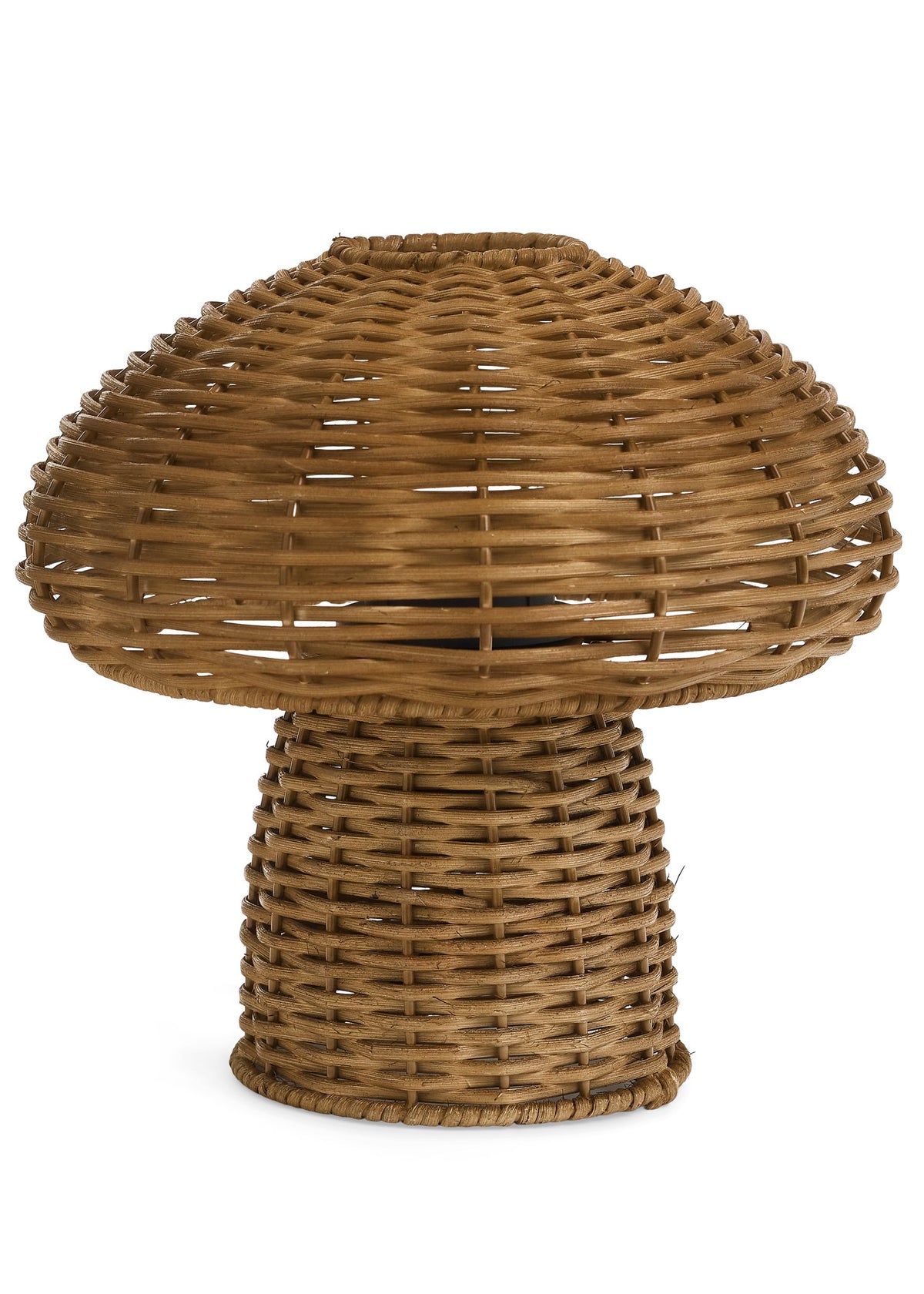 MUSHROOM RATTAN LAMP