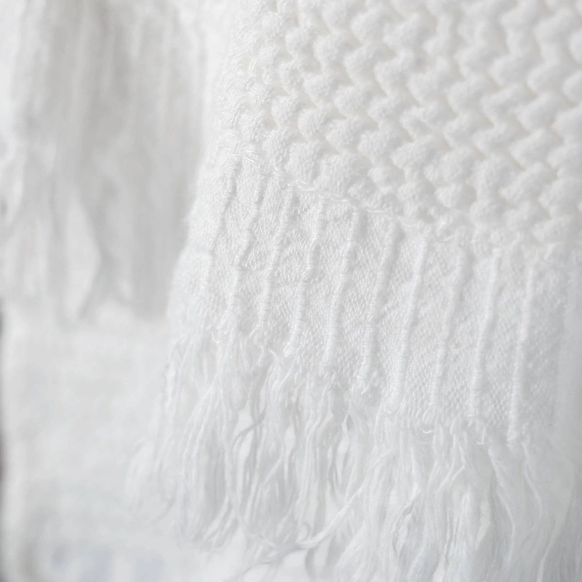 WAVE HAND TOWEL WHITE