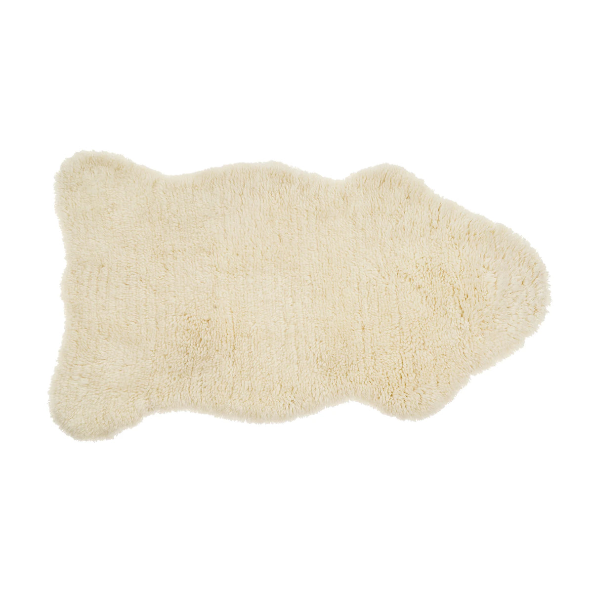 COTSWOLD WOOL BERBER RUG IVORY