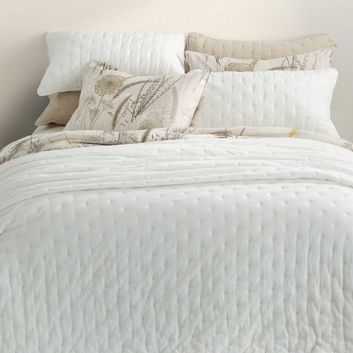 MOUSSELINE QUILT WHITE