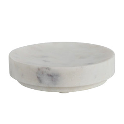ROUND MARBLE SOAP DISH