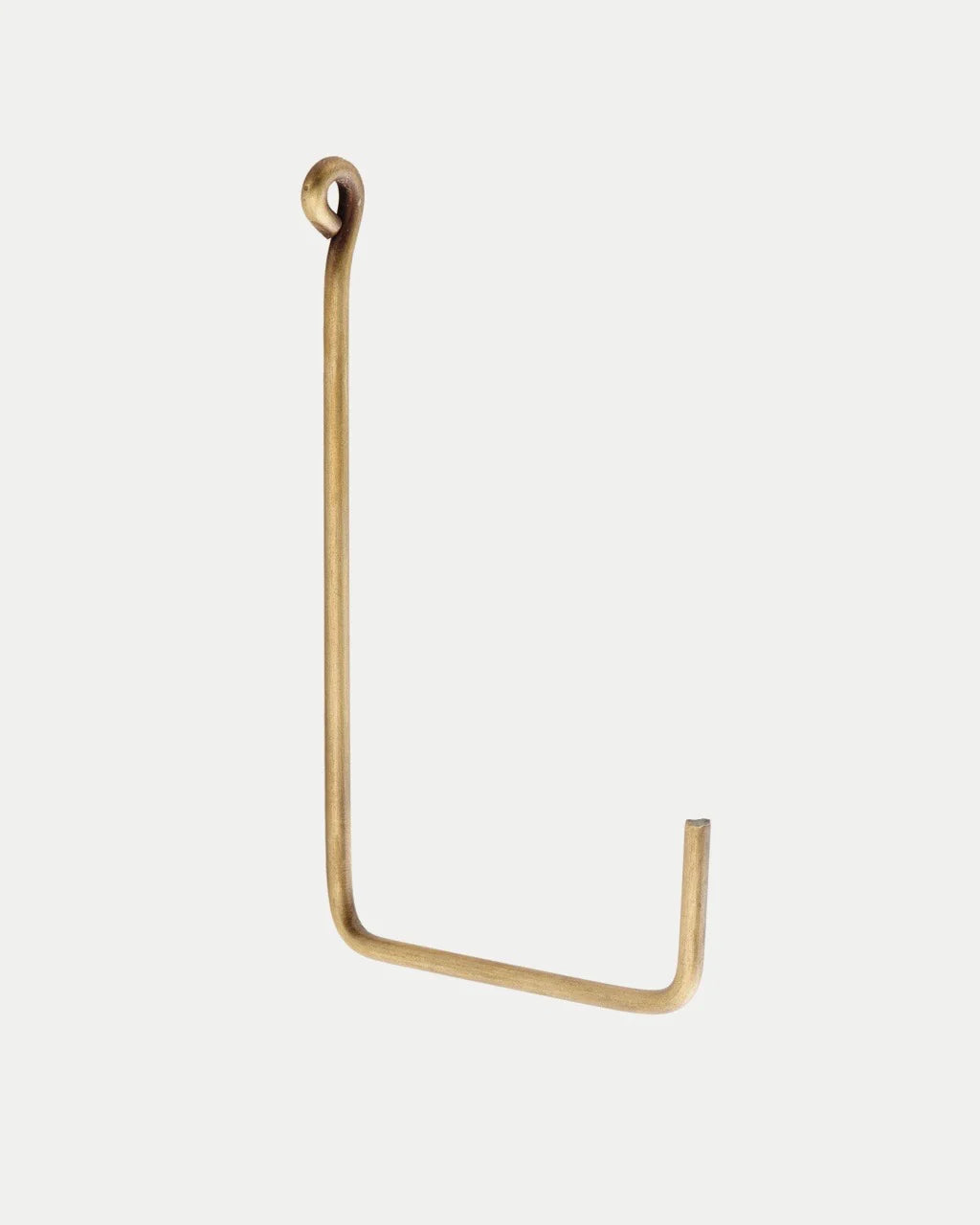 Overscale Hook Single (OD Safe) - Brass