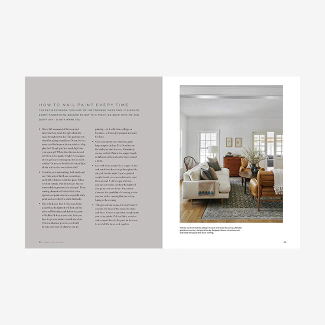 MADE FOR LIVING: COLLECTED INTERIORS FOR ALL SORTS OF STYLES BOOK
